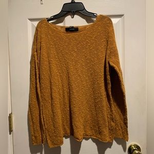 Forever 21 Burnt Orange Long Sleeve Shirt